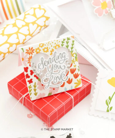 Alternative view of THE STAMP MARKET - BITTY CARD AND ENVELOPE DIE