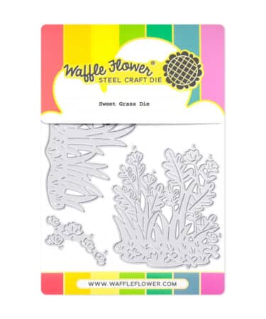 WAFFLE FLOWER - Sweet Grass Die