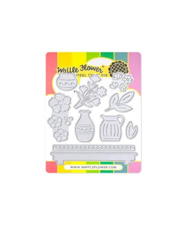 WAFFLE FLOWER - Floral Shelf Die