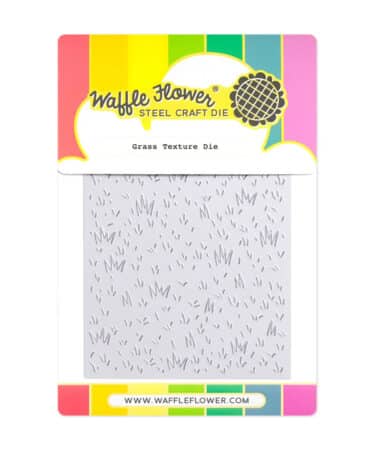 WAFFLE FLOWER - Grass Texture Die
