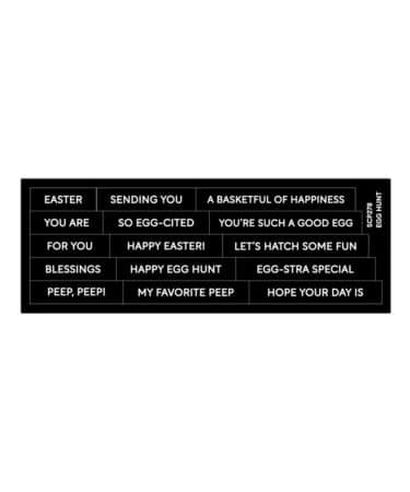 WAFFLE FLOWER - Subsentiments Egg Hunt Diecut