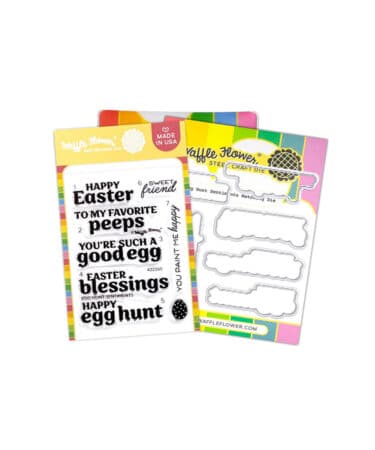 WAFFLE FLOWER - Egg Hunt Sentiments Combo