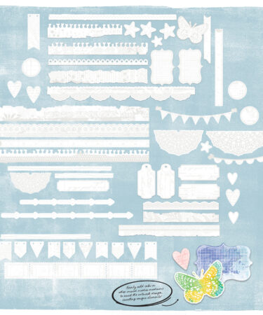 Alternative view of 49 and Market - Collezione IRRESTIBLE - Die-cut Borders