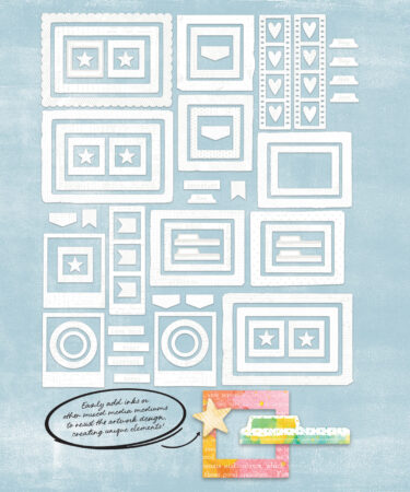 Alternative view of 49 and Market - Collezione IRRESTIBLE -  Die-cut Frames