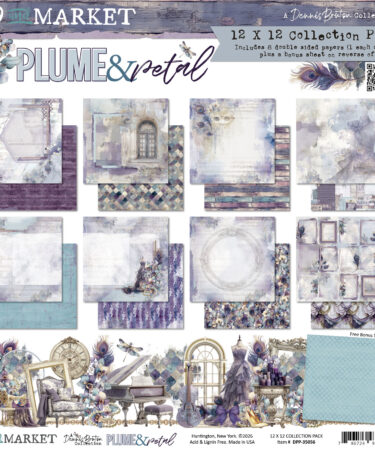 49 and Market - Collezione Plume & Petal - 12 x12 Collection Pack