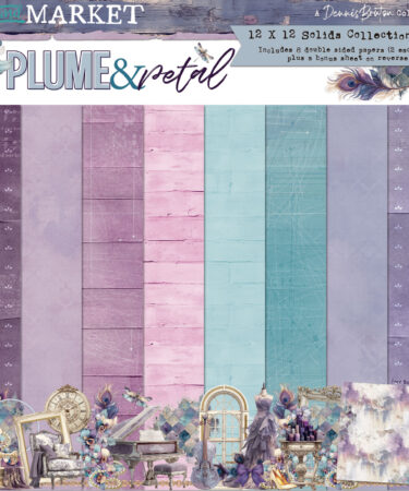 49 and Market - Collezione Plume & Petal -  12 x12 Collection Pack -  Solids