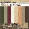 49 and Market - CollezioneTimber and Tweed - 12 x12  Collection Pack -SOLIDS