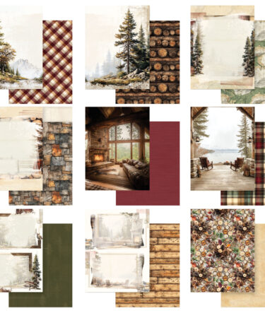 Alternative view of 49 and Market - Collezione Timber and Tweed - 6 x 8 Collection Pack