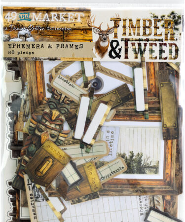 49 and Market - Collezione Timber and Tweed -Ephemera & Frames