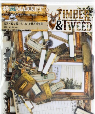 49 and Market - Collezione Timber and Tweed -Ephemera & Frames