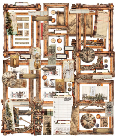 Alternative view of 49 and Market - Collezione Timber and Tweed -Ephemera & Frames