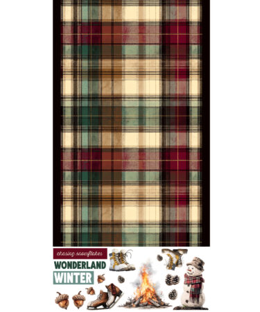 Alternative view of 49 and Market - Collezione Timber and Tweed -WASHI TAPE SHEET