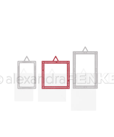 ALEXANDRA RENKE- fustelle  'Stanze 'Rechteckige Rähmchen'