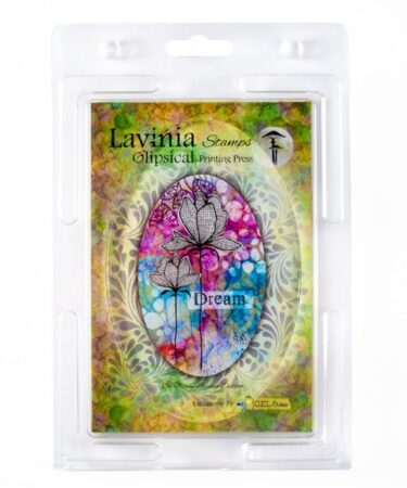 LAVINIA STAMP -  Gel Press  Olipsical