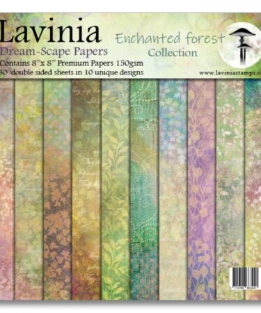 LAVINIA STAMP - Dreamscape Papers - The Enchanted Forest Collection (PAPER PACK 8X8)