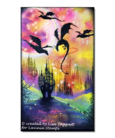 Alternative view of LAVINIA STAMP -   timbri Dragon Stone Castle