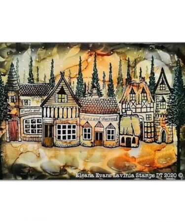 Alternative view of LAVINIA STAMP -  timbri  Fairy Shops 1