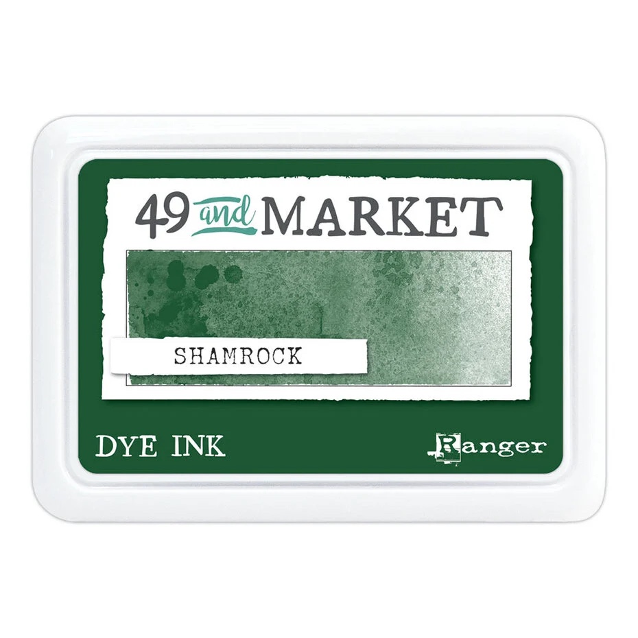 Ranger & 49 And Market Dye Ink Pads - SHAMROCK
