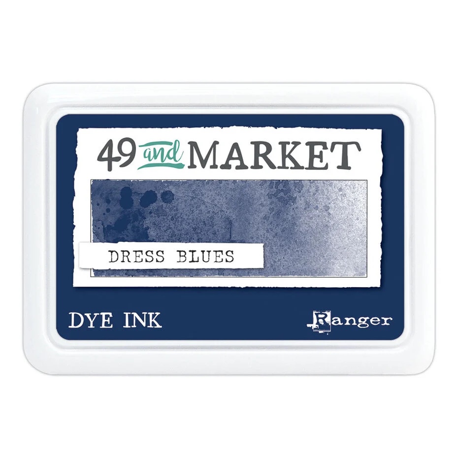 Ranger & 49 And Market Dye Ink Pads - DRESS BLUES