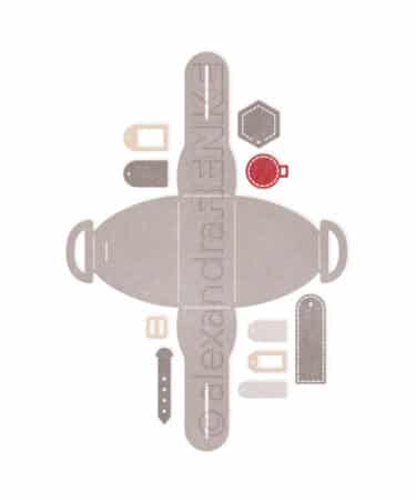 ALEXANDRA RENKE- fustelle - Traveling bag 3D