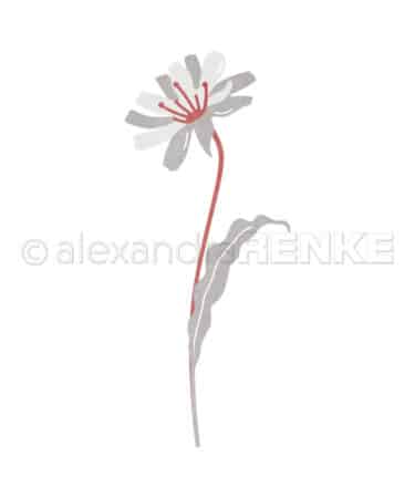 ALEXANDRA RENKE- fustelle - 'Layered flower 8
