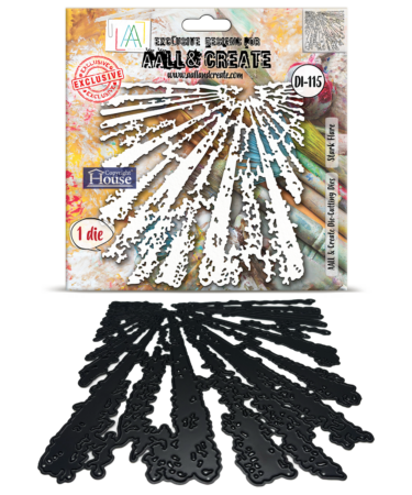 AALL & CREATE- set di fustelle 17x17 - Stark Flare