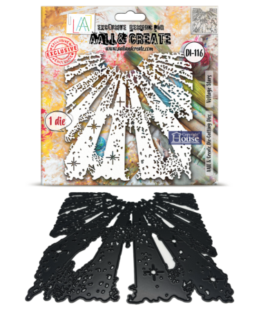 AALL & CREATE- set di fustelle 17x17 - Voltage Stars