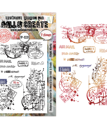 AALL & CREATE- timbri A6 - Flight Marks