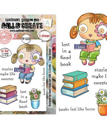 AALL & CREATE- Timbri A7 - Page Turner