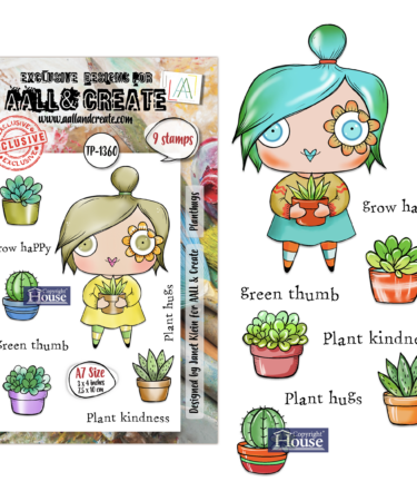 AALL & CREATE- Timbri A7 - Plant Hugs