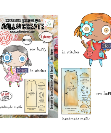 AALL & CREATE- Timbri A7 - Sew Happy