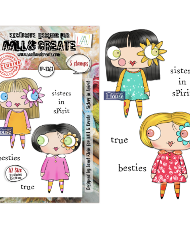 AALL & CREATE- Timbri A7 - Sisters in Spirit
