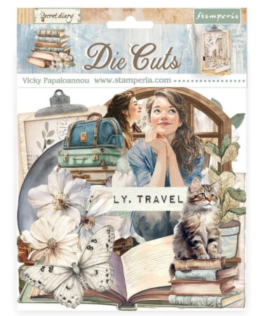 Stamperia - Collezione Secret Diary Die cuts assorted
