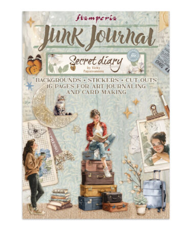 Stamperia - Collezione Secret Diary Junk journal stickers, cut-outs, backgrounds