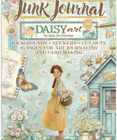 Stamperia - Collezione Daisy Art -Junk journal stickers, cut-outs, backgrounds