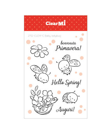 IMPRONTE D'AUTORE - Set di timbri - Baby ladybug