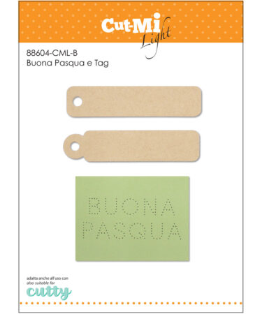 IMPRONTE D'AUTORE - Set di fustelle - Buona Pasqua e Tag