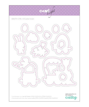 IMPRONTE D'AUTORE - Set di fustelle - Easter train