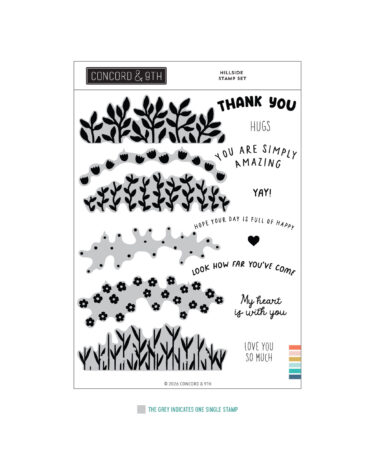 Concord & 9th - Hillside Stamp Set (6 x 8)