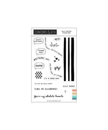 Concord & 9th - Silly Goose Stamp Set (4 x 6)