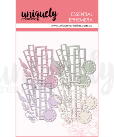 Uniquely Creative - Acetate Layering Ephemera