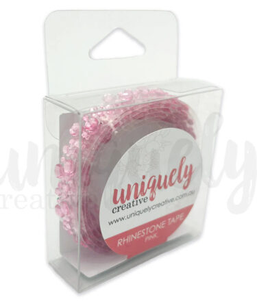 Uniquely Creative - Rhinestone Tape - Pink