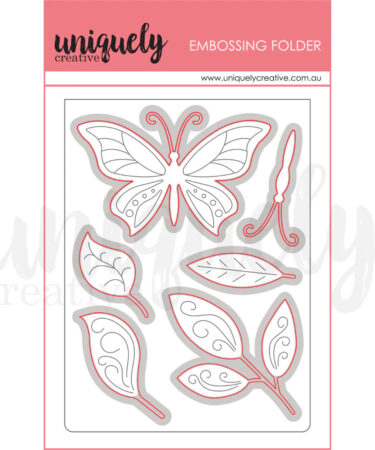 Uniquely Creative - Butterfly Breeze Cut & Emboss Folder