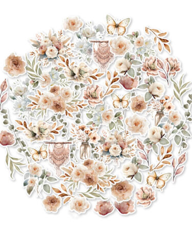 Uniquely Creative -  Collezione Bohemian Escape Vellum Creative Cuts