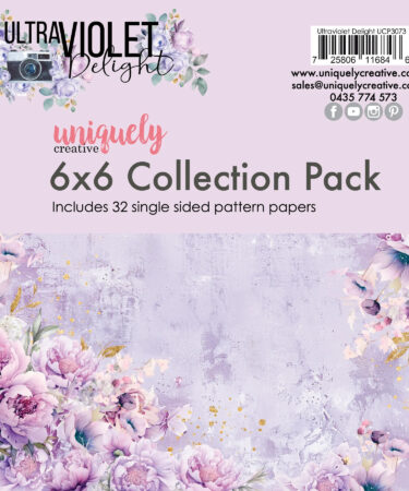 Uniquely Creative - Collezione Ultraviolet Delight 6 x 6 Collection Pack