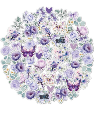 Uniquely Creative - Collezione Ultraviolet Delight Vellum Creative Cuts