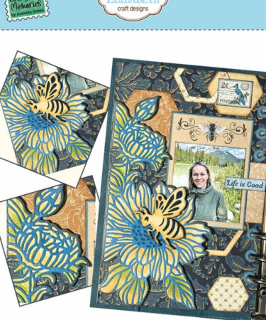 Elizabeth Craft Designs Delightful Discovery Die Bee and Flower Accents