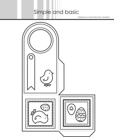Simple and Basic Easter Basket Dies