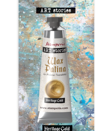  STAMPERIA -  Wax Patina ml 40 - Heritage gold