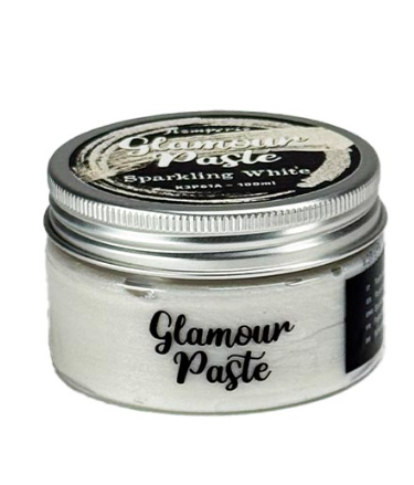  STAMPERIA - Glamour Paste ml 100 Sparkling white